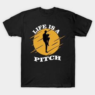 Baseball Pitcher Softball Pitch T-Shirt
